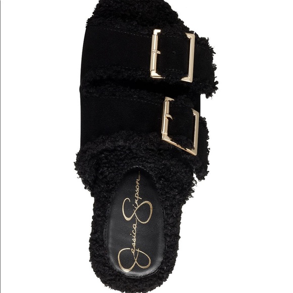 Jessica Simpson Women's Cyriss Slide Platform Sandals - Picture 4 of 5